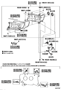 8110560K50-UNIT ASSY, HEADLAMP