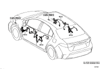 8215302F70-WIRE, REAR DOOR, NO.1