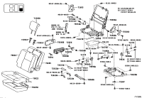 790220K290E1-COVER SUB-ASSY, NO.2 SEAT CUSHION, LH