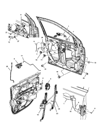 5074188AG-RIGHT [MNA] WITH LOCK CYLINDER HOLE