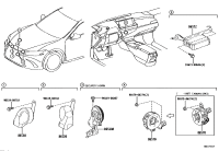 8651033310-HORN ASSY, HIGH PITCHED