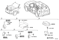 8917060G70-SENSOR ASSY AIR BAG