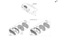94033K8220-CLUSTER ASSY-INSTRUMENT