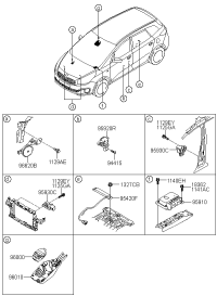95910A4200-MODULE ASSY-AIR BAG CONTROL