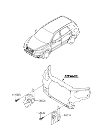 966102B200-Horn, low pitched