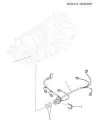 96041849-Seal (o-ring), a/t connector
