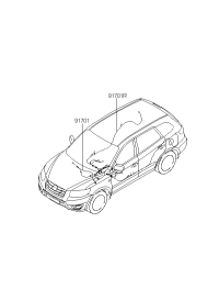917052B030-WIRING ASSY-AIR BAG