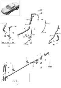 982265055C-Coolant hose