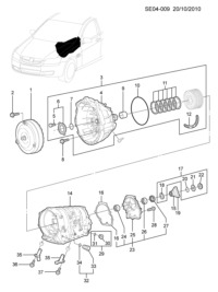 96042554-TORQUE CONVERTER/X5/E53