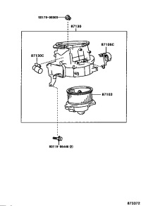 8863035020-RELAY, HEATER BLOWER MOTOR