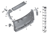 51497470636-Garnish assy-trunk lid upr
