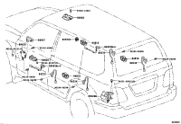 8403060100-SWITCH ASSY, POWER WINDOW REGULATOR