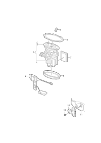 L8WD919087B-FUEL PUMP- AUDI A8 RH SIDE