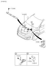 919314Q010-BRACKET-WIRING MTG