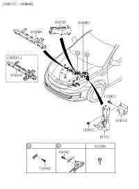 91410D6020-WIRING ASSY-CONTROL