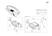 96120J40004X-JACK ASSY-AUX & USB