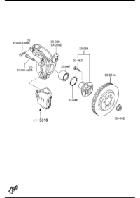 BFF433047-BEARING(B)