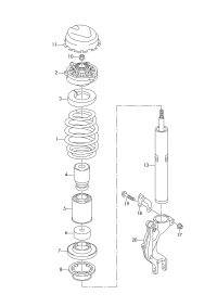 4M0411105AL-SPRING-COIL