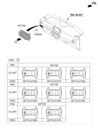 93710O1000TRY-SWITCH ASSY