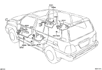 8208160020-WIRING ASSY, DOOR LOCK