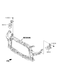 966204V600-HORN ASSY-HIGH PITCH