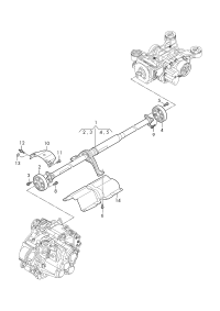 5Q0521127-Shaft-joint