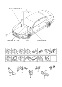 4K1971051-WIRE, INSTRUMENT PANEL
