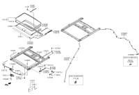 816103J000-PANEL ASSY-SUNROOF GLASS