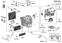 871030E060-MOTOR SUB-ASSY, BLOWER W/FAN
