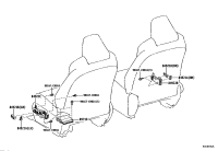 849210R010C0-KNOB, POWER SEAT SWITCH (FOR SLIDE & VERTICAL)