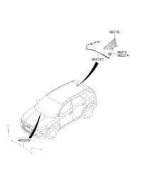 96210F8350-ANTENNA ASSY-COMBINATION