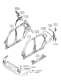 713122EB10-PNL-SIDE SILL OUTER