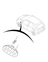 7050000100-LAMP ASSY-SIDE REPEATER RH