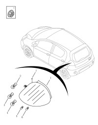 7057007700-LAMP ASSY, REAR COMBINATION, RH