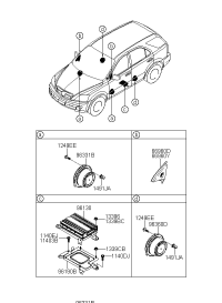 963503E000-SPKR UNIT 6"X9