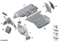 51487943077-Insulator luggage lh