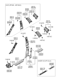 858102B010J9-TRIM ASSY-FR PILLAR LH