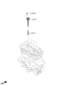 273012M320-COIL ASSY- PLUG TOP