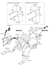 973113X000-HOSE ASSY-WATER INLET