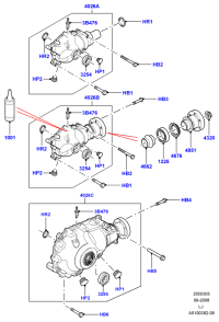 LR007040-Gasket-rear axle shaft