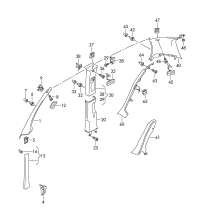 1KD867233-Trim-a pillar