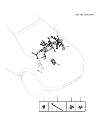 96971328-WIRE, INSTRUMENT PANEL