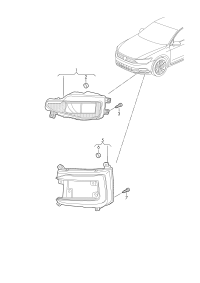 L3GD941661C-LED fog lamp