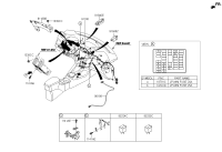 952402W000-BLOCK ASSY RELAY