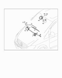 6368200045-WIPER BLADE SET W220 RHD