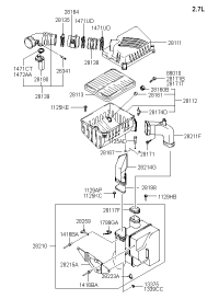 282102C000-DUCT ASSY-AIR