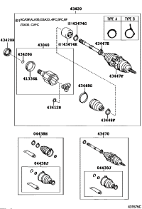 9031150032-OIL SEAL, FRONT DRIVE SHAFT, RH