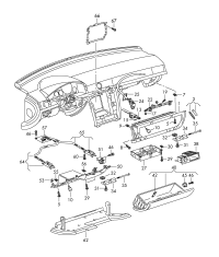 3D1857148B92Y-Actuator glove box lid dark apricot