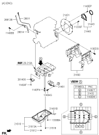 266124A700-GUIDE-OIL LEVEL GAUGE