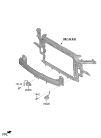 96641O1000-Horn, low pitched